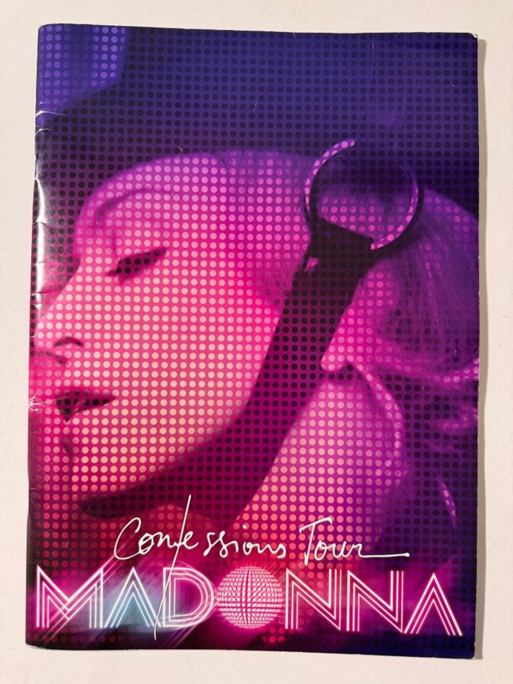 Madonna Confessions Official Tour Program 2006 Paperback Stickers Souvenir Vtg